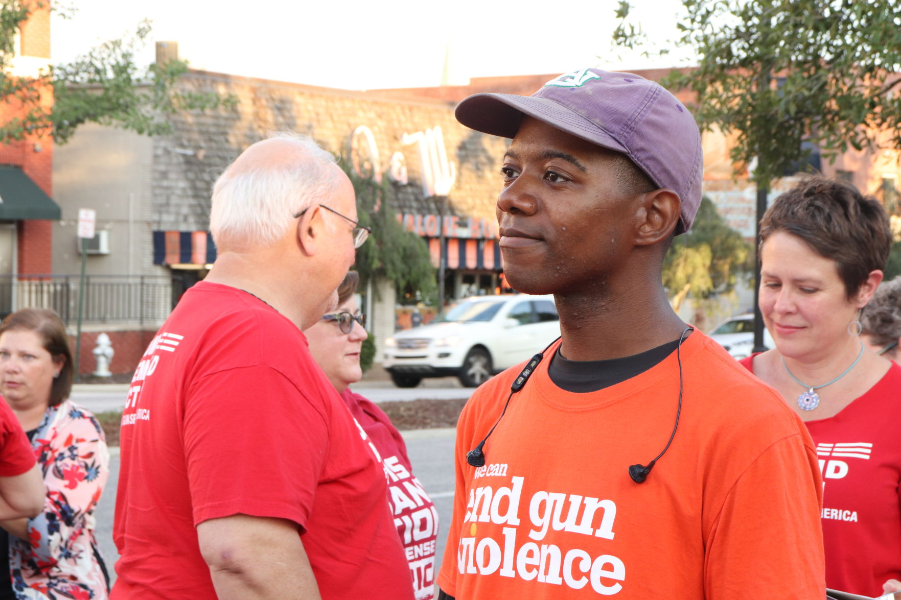 Mom's Demand Action Toomer's Corner Rally